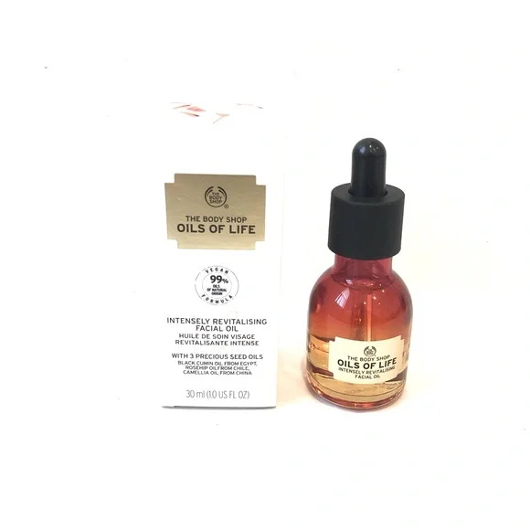 The Body Shop Oils of Life Intensely Revitalising Facial Oil 1 oz - Picture 2 of 3